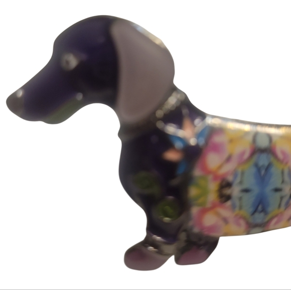 Whimsical Dachshund Brooch - Picture 6 of 8